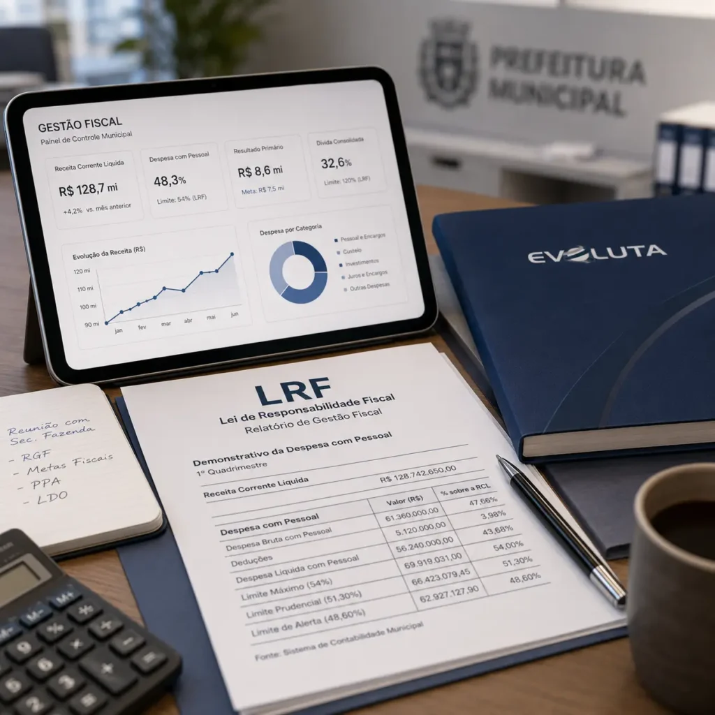 Relatório de gestão fiscal e execução orçamentária para estudo de recomposição salarial e pisos