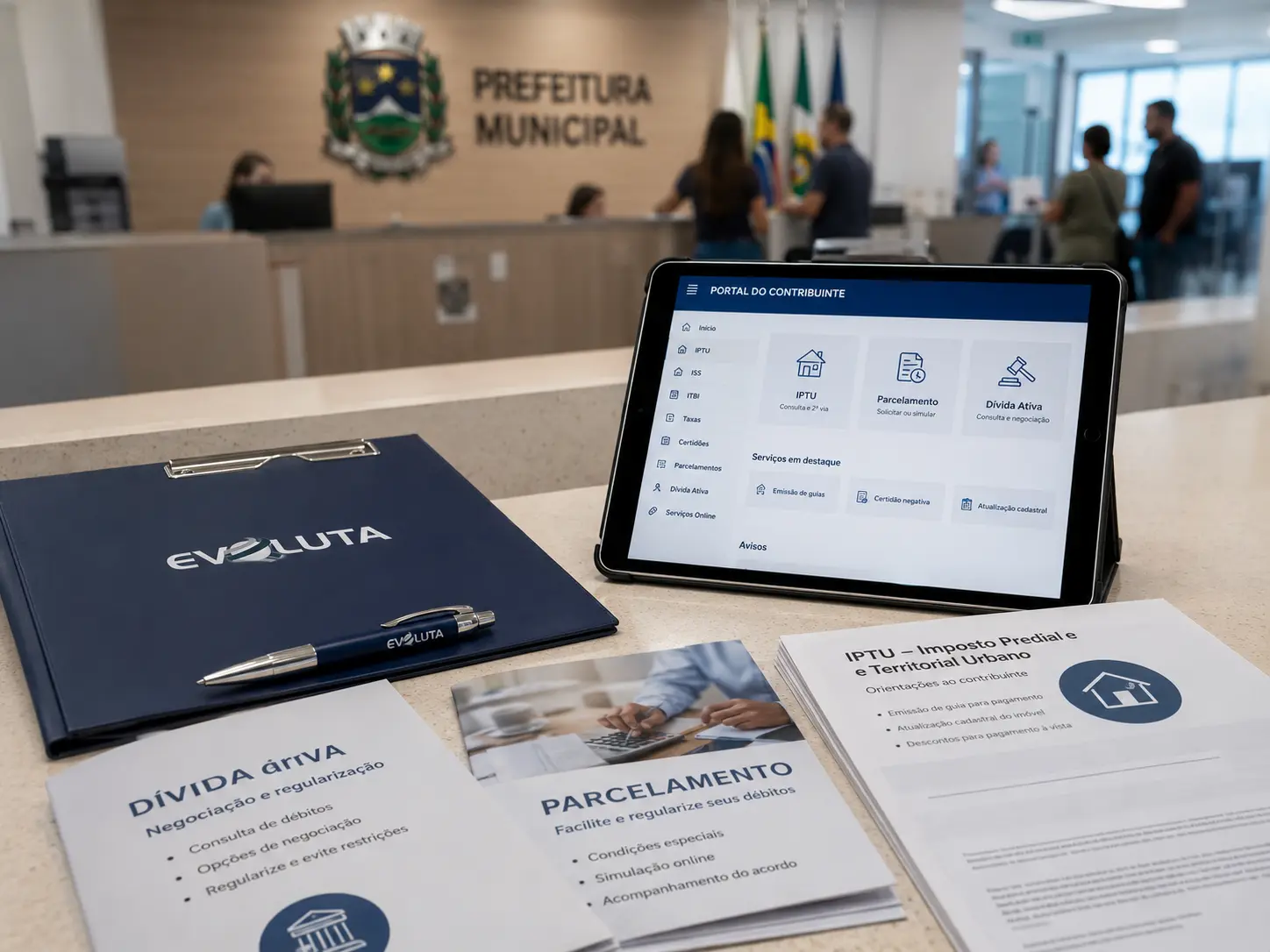 Checklist de ação fiscal e painel de arrecadação na secretaria da fazenda